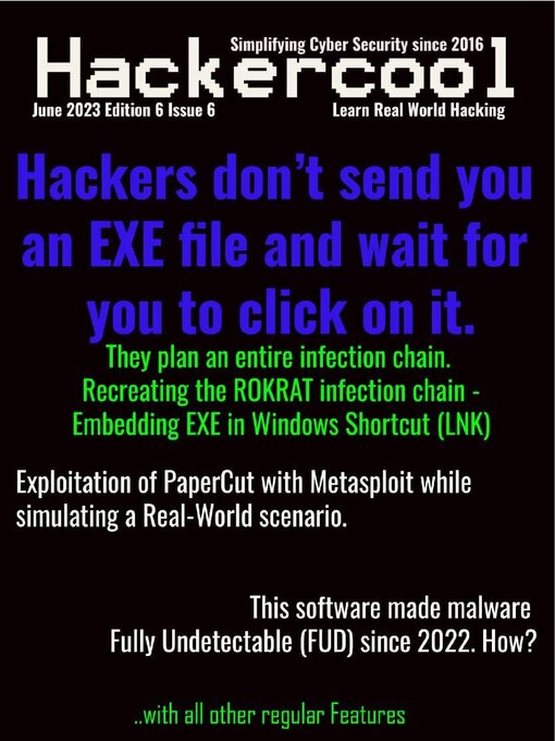 Title details for Hackercool Magazine by Hackercool Cybersecurity OPC Pvt Ltd - Available